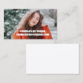 AJOUTER DES CARTES DE VISITE DE TEXTE PHOTO (Devant / Derrière)