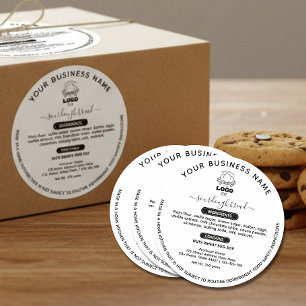 Ajouter des étiquettes de logo cottage food law te