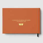 Ajouter des lettres de Mariage photo au livre d'or (Verso)