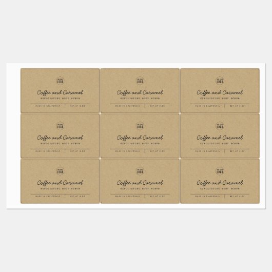 Ajouter des lignes de script gris logo Étiquette d (Feuille)