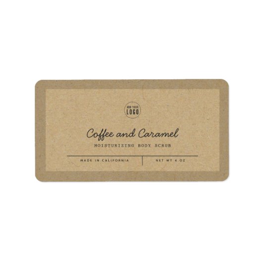 Ajouter des lignes de script gris logo Étiquette d (Devant)