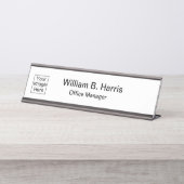 Ajouter des plaques de nom de logo de votre entrep (Devant)