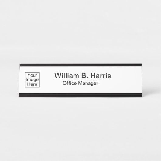 Ajouter des plaques de nom de logo de votre entrep (Devant)