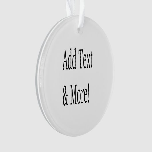 Ajouter du texte et plus ! Customisez votre propre (devant)