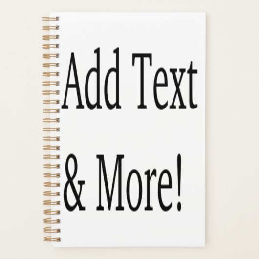 Ajouter du texte et plus ! Customisez votre propre (Devant)