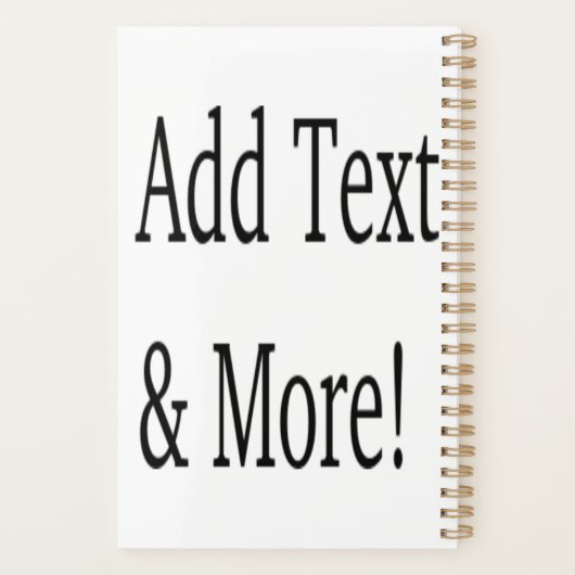 Ajouter du texte et plus ! Customisez votre propre (Dos)