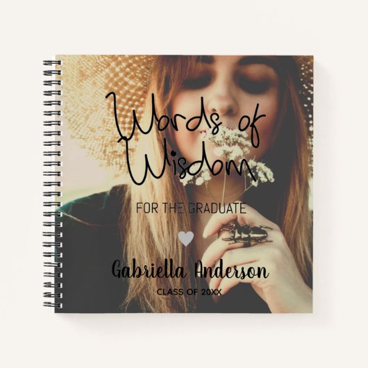 Ajouter la photo Words of Wisdom Graduate Journal (Devant)