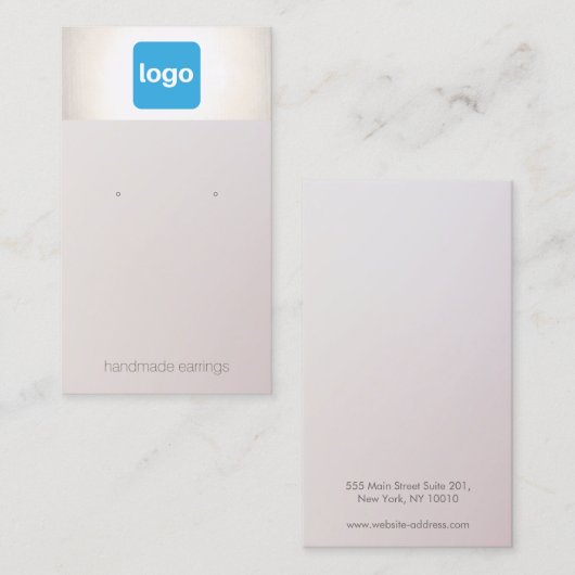 Ajouter le Carte de visite de l'écran d'oreille du (Devant / Derrière)