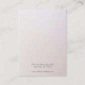 Ajouter le Carte de visite de l'écran d'oreille du (Dos)