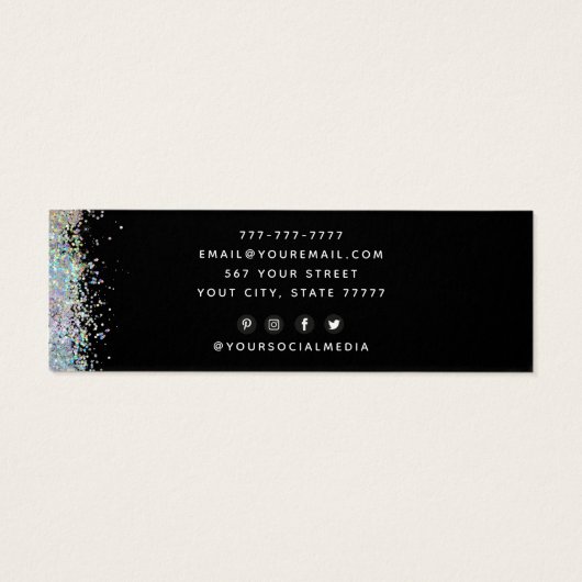 Ajouter le logo Bijoux Moderne Black Eeardisplay C (Dos)