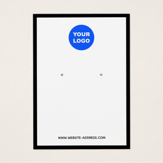 Ajouter le logo Bordure noire Elevage de bijoux d' (Devant)