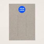 Ajouter Le Logo Écran À Cheveux En Cuir Kraft (Devant)