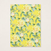 Ajouter le logo Fleurs aquarelles Earrage Cartes d (Dos)