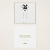 Ajouter le logo Gris cheveux Clip Broch écran (Devant & derrière)