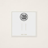 Ajouter le logo Gris cheveux Clip Broch écran (Devant)