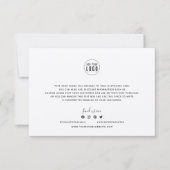 Ajouter le logo Merci de bordure gris foncé Rustiq (Devant)