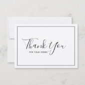 Ajouter le logo Merci de bordure gris foncé Rustiq (Dos)