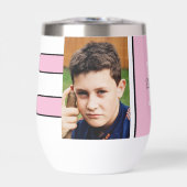 Ajouter le nom initial 2 photos rose (Avant)