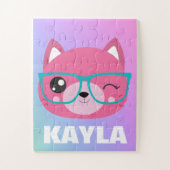 Ajouter le nom Puzzle avec boîte cadeau, 30 pièce  (Vertical)