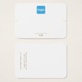 Ajouter le support d'affichage du collier de logo (Devant & derrière)