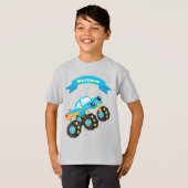 Ajouter Le T-shirt Basic de vos enfants texte (Devant entier)