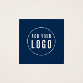 Ajouter Logo Bordure modifiable Merci social Inser (Devant)