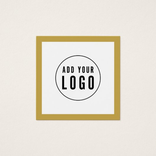 Ajouter Logo Bordure modifiable Merci social Inser (Devant)