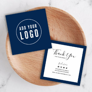 Ajouter Logo Bordure modifiable Merci social Inser