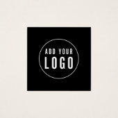 Ajouter Logo Bordure modifiable Merci social Inser (Devant)