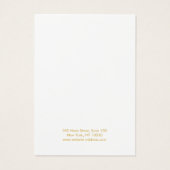 Ajouter Logo Earring Display Card Gold Diamond Ico (Dos)