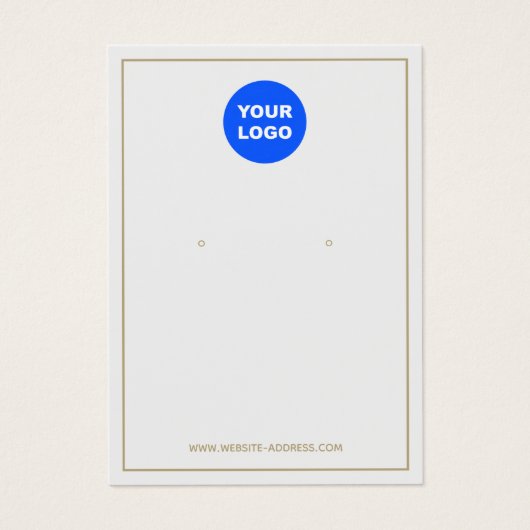 Ajouter Logo Gray Écouter Écran Bijoux (Devant)