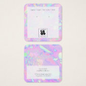 Ajouter Logo Iridescente Opal Marble Elevage Displ (Devant & derrière)