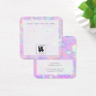Ajouter Logo Iridescente Opal Marble Elevage Displ