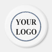 AJOUTER LOGO Mariage Favoriser Merci Magnet (Devant)