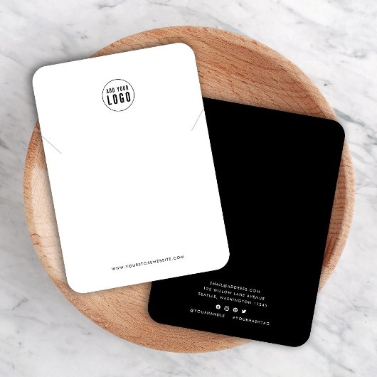 Ajouter Logo Moderne Couleur Personnalisée Collier