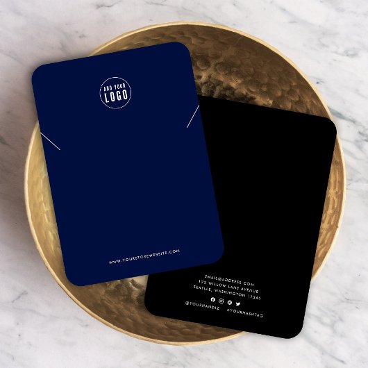 Ajouter Logo Moderne Couleur Personnalisée Collier