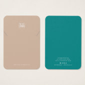 Ajouter Logo Moderne Couleur Personnalisée Collier (Devant & derrière)