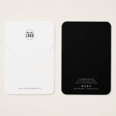 Ajouter Logo Moderne Couleur Personnalisée Collier (Devant & derrière)