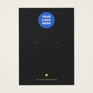 Ajouter Logo Noir Écran d'oreille Or Diamant Icône