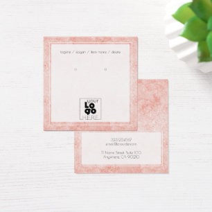 Ajouter Logo Parties scintillant rose vierge Écran