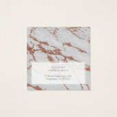 Ajouter Logo Rose Parties scintillant or  marbre d (Dos)