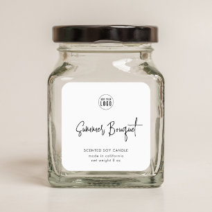 Ajouter Logo Script moderne minimaliste Étiquette 