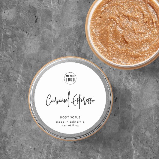 Ajouter Logo Script moderne minimaliste Étiquette 