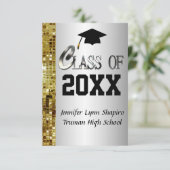 Ajouter N'Importe Quelle Année Invitations De Grad (Debout devant)