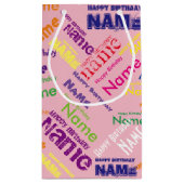 Ajouter Nom, Joyeux Anniversaire Petit Cadeau Sac (Dos)