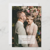 Ajouter Photo Brown Chevaux Carte de remerciements (Dos)