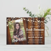 AJOUTER PHOTO - Faire-part de diplôme (Debout devant)