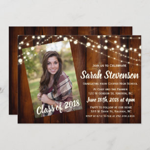 AJOUTER PHOTO - Faire-part de diplôme