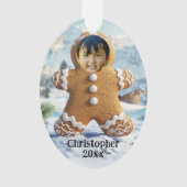 Ajouter Photo Gingerbread Homme Cookie Photo Frame (devant)