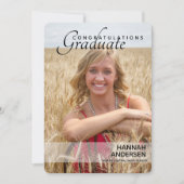 Ajouter Photo Girls Graduation Party Invitations (Devant)